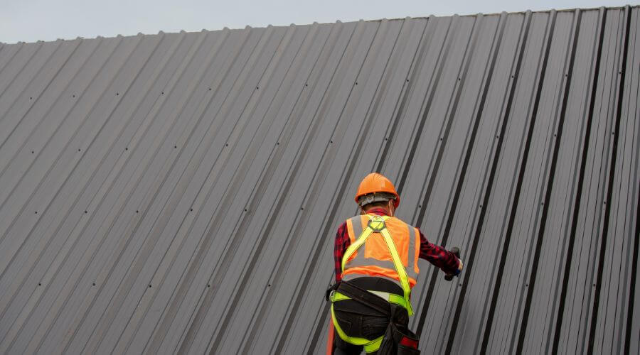 Professional metal roof installation services in New Stanton, PA